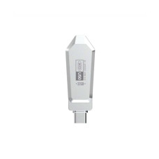Флешка XO U50 128 GB USB 3.0 + Type-C Silver