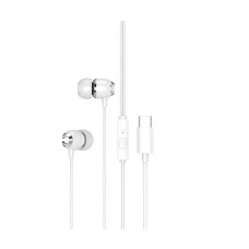 Навушники XO EP25 Type-C with Mic White