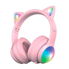 Bluetooth Навушники Proove Kids LumiCat Pink