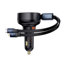 АЗП Baseus Enjoyment Pro Retractable 60W (C00057802111-02)