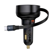 АЗП Baseus Enjoyment Pro U Black (C00057800111-00)