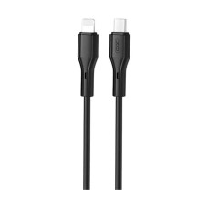 Кабель XO NBQ265A Type-C to Lightning 27W 1m Black