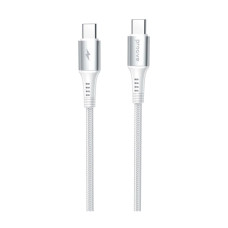 Кабель Proove WireX Type-C to Type-C 60W 1m White (CCWX60002202)