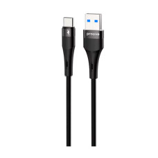 Кабель Proove Light Silicone Plus Type-C 3A 1m Black (CCLS15001201)