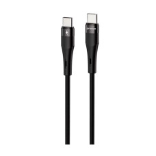 Кабель Proove Light Silicone Plus Type-C to Type-C 60W 1m Black (CCLS60002201)
