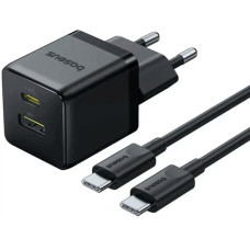 МЗП Baseus Palm Fast Charger 30W + Type-C to Type-C Black (P1011160A113-01)