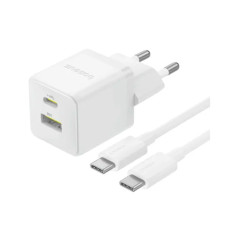 МЗП Baseus Palm Fast Charger 30W + Type-C to Type-C White (P1011160A213-01)