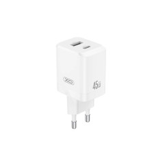 МЗП XO CE36 Gan 45W USB+ UCB-C White