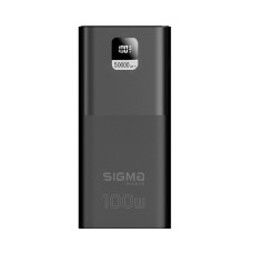 Зовнішній акумулятор Sigma mobile X-power SI50A6QLX 100W 50000mAh Black