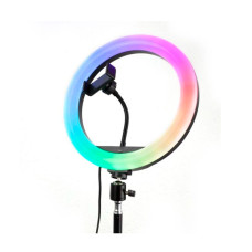 Кільцева лампа LED Lamp D-26cm + тренога 2.1 m