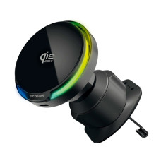 Автотримач для телефона з бездротовою зарядкою Proove Spark Qi2.2 25W Black (WHSQ25002001)