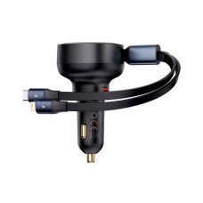 АЗП Baseus Enjoyment Pro Car Charger 60W Cluster Black (C00057802111-00)