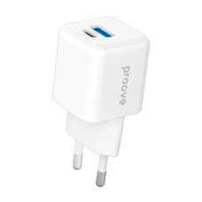 МЗП Proove Pocket GaN Plus 25W (Type-C + USB) White (WCPG25111202)