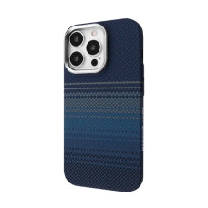 Чохол Proove Gleam Case with MagSafe for iPhone 16 Pro Blue Stripes