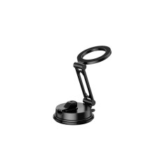 Автотримач для телефона магнітний Wiwu Wi-CH055 Magnetic Car Holder for Dashboard Black