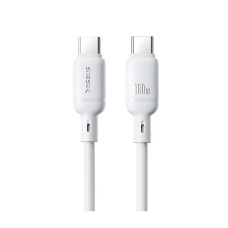 Кабель Baseus Silky Series Type-C to Type-C 100W 1m White (P10377704213-00)