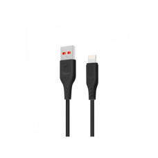 Кабель SkyDolphin S61L USB to Lightning 2.4A 1m Black (USB-000573)