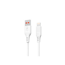 Кабель SkyDolphin S61L USB to Lightning 2.4A 1m White (USB-000443)