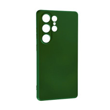 Чохол Original Soft Touch Case for Samsung S26 Ultra/S948 Dark Olive with Camera Lens
