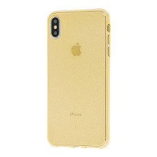 Чохол Original Silicon Case iPhone XS Max Star Gold