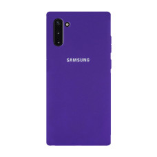 Чохол Original Soft Touch Case for Samsung Note 10/N970 Lilac Purple