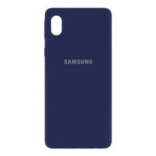 Чохол Original Soft Touch Case for Samsung A01 Core/A013 Dark Blue