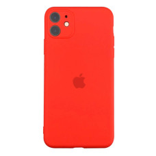 Чохол Soft Touch для Apple iPhone 11 Red with Camera Lens Protection