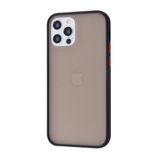Чохол Goospery Case для iPhone 12 Pro Max Black/Red