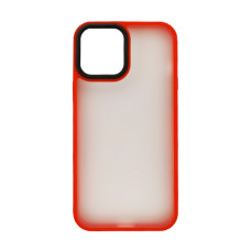 Чохол Goospery Shadow Metal Buttons Case для iPhone12/12 Pro Red
