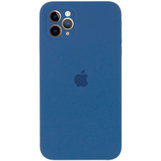 Чохол Soft Touch для Apple iPhone 11 Pro Navy Blue with Camera Lens Protection Square
