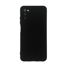 Чохол Original Soft Touch Case for Samsung A03s-2021/A037 Black with Camera Lens