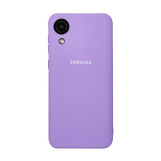 Чохол Original Soft Touch Case for Samsung A03 Core/A032 Lilac