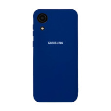 Чохол Original Soft Touch Case for Samsung A03 Core/A032 Navy Blue