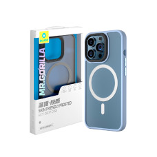 Чохол Blueo Frosted Anti-Drop Case for iPhone 13 Pro with MagSafe Blue