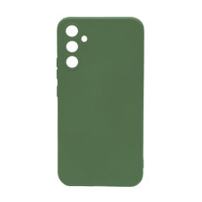 Чохол Original Soft Touch Case for Samsung A14-A145 Dark Green with Camera Lens