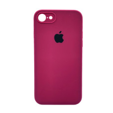 Чохол Soft Touch для Apple iPhone 7/8/SE 2020/SE 2022 Maroon with Camera Lens Protection