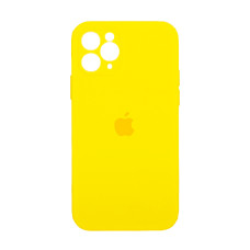 Чохол Soft Touch для Apple iPhone 11 Pro Yellow with Camera Lens Protection Square
