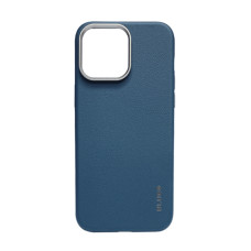 Чохол Blueo Leather Case for iPhone 14 Pro with MagSafe Dark Blue