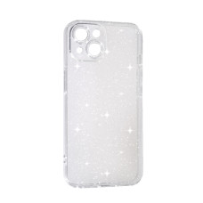 Чохол Silicon Shiny Case iPhone 14 Glitter Clear