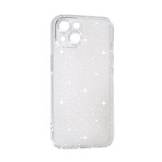 Чохол Silicon Shiny Case iPhone 15 Glitter Clear