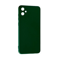 Чохол Original Soft Touch Case for Samsung A05-2023/A055 Dark Green with Camera Lens