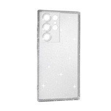 Чохол Silicon Shiny Case Samsung S24 Ultra/S928 Glitter Clear