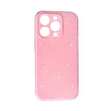 Чохол Silicon Shiny Case iPhone 14 Pro Glitter Pink