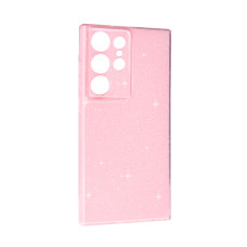 Чохол Silicon Shiny Case Samsung S24 Ultra/S928 Glitter Pink