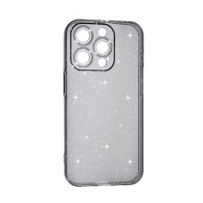 Чохол Silicon Shiny Case iPhone 13 Pro Glitter Clear/Black