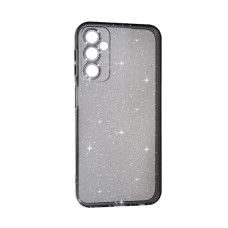 Чохол Silicon Shiny Case Samsung A15/A156 Glitter Clear/Black