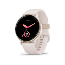 Смарт-годинник Garmin Vivoactive 5 42.2 mm Ivory/Cream Gold (010-02862-11)