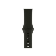Ремінець Silicone Watch Band (3 Straps) для Apple Watch 38mm/40mm Black