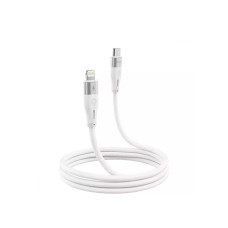 Кабель Relict Clave Silicone Type-C to Lightning 27W 1m White (RCCECL27-W)