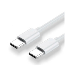 Кабель Relict Clave Silicone Type-C to Type-C 60W 1m White (RCCECC60-W)